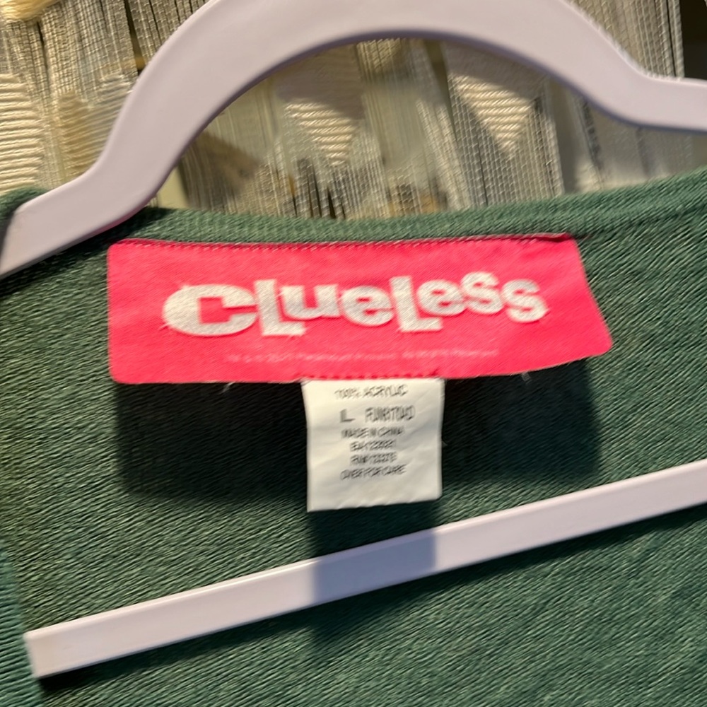 CLUELESS costume sweater